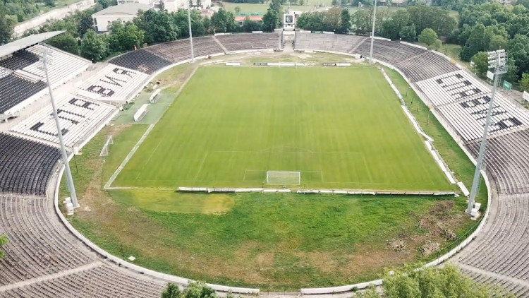 Гледка на стадиона